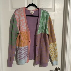 Bibi multicolor cardigan sweater